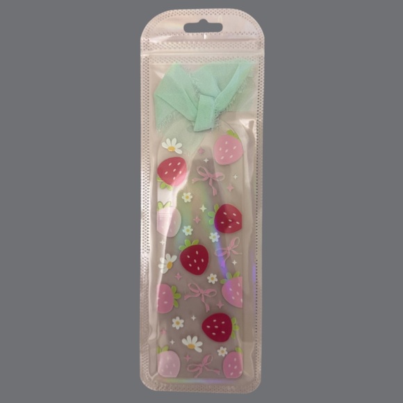 NEW Acrylic Strawberry Bookmark - Picture 1 of 5
